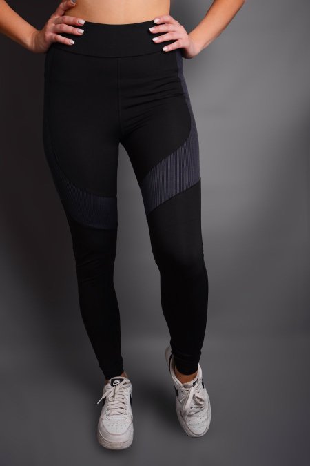 Black and gray Leggings