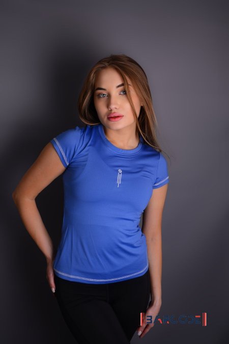 GYM Blouse  - أزرق